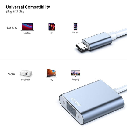 BENFEI USB C to VGA Adapter (Thunderbolt 3) V28-ELEBEN165GY