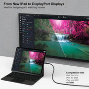 BENFEI 207GY-6F USB-C to DP 1.8M 8K@60Hz Thunderbolt 3 V28-ELEBEN207GY6F