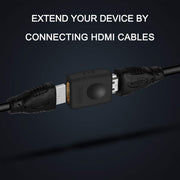 BENFEI 4K HDMI Coupler, HDMI Female to Female Adapter V28-ELEBEN224BK