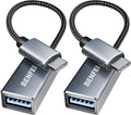 BENFEI 262GY-2P USB 3.0 USB-C to USB-A Adapter (2-pack) V28-ELEBEN262GY2P