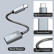 BENFEI 262GY-2P USB 3.0 USB-C to USB-A Adapter (2-pack) V28-ELEBEN262GY2P