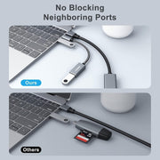 BENFEI 262GY-2P USB 3.0 USB-C to USB-A Adapter (2-pack) V28-ELEBEN262GY2P