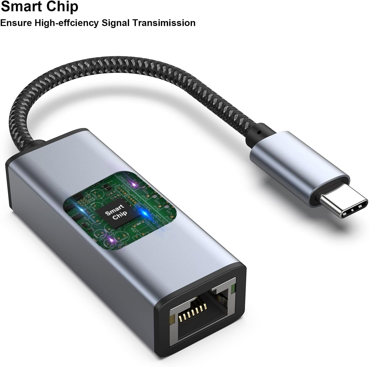 BENFEI USB-C to Ethernet Adapter (Thunderbolt 3 to RJ45) V28-ELEBEN269GY