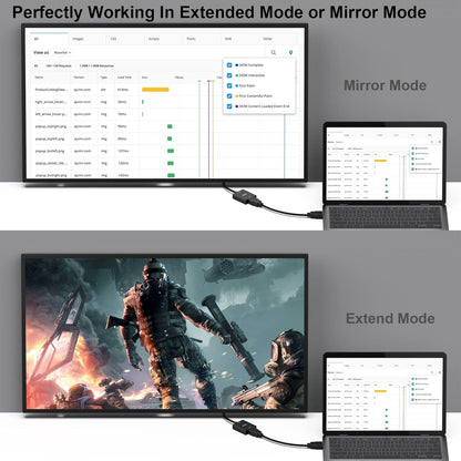 BENFEI HDMI to VGA, Uni-Directional HDMI Computer to VGA Monitor Adapter (Female to Male) with 3.5mm Audio V28-ELEBEN272BK