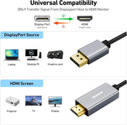 BENFEI 4K DisplayPort to HDMI 90cm Cable V28-ELEBEN273GY3F