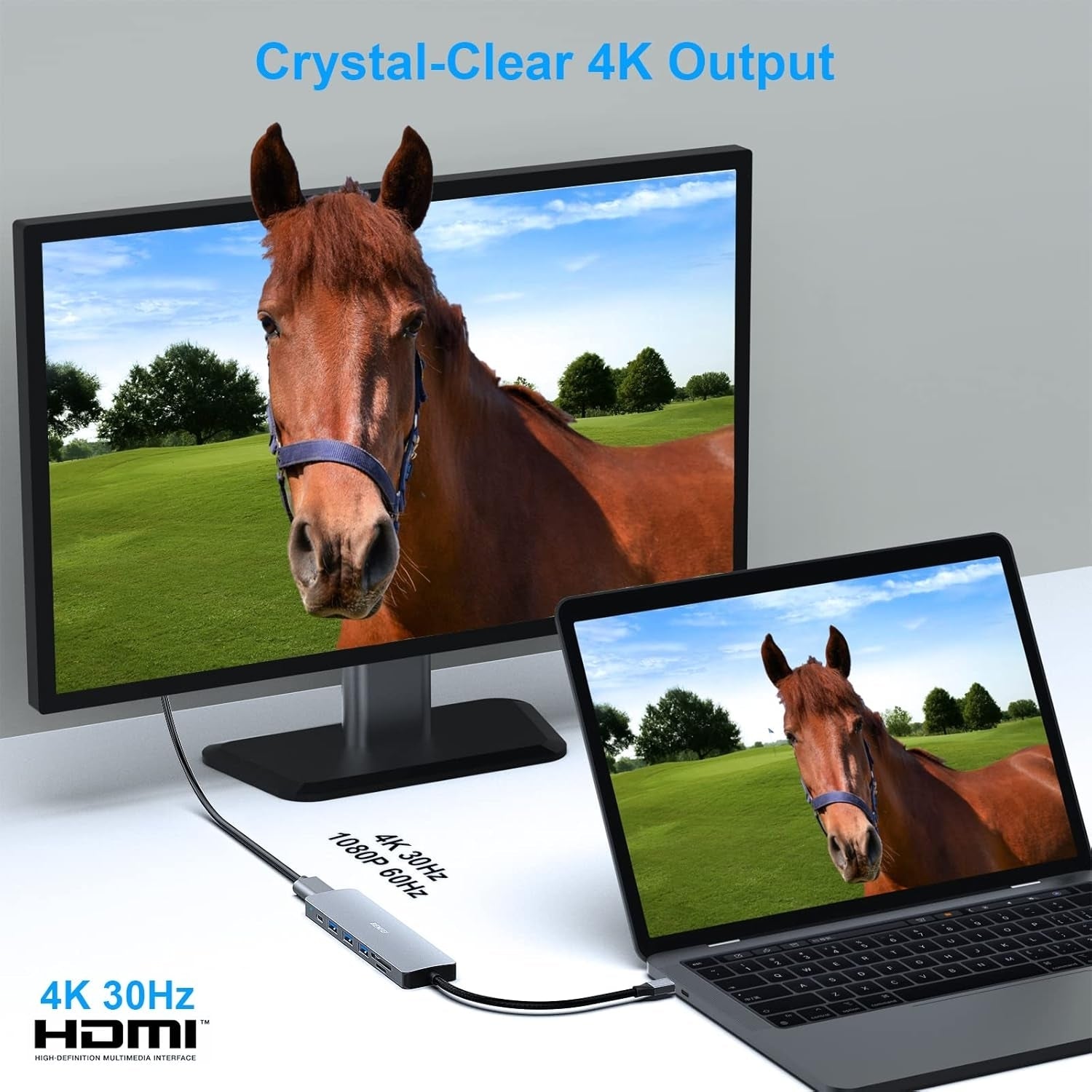 BENFEI USB C HUB 7-in-1 V28-ELEBEN307GY