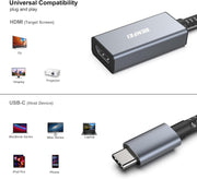 BENFEI USB C to HDMI Adapter V28-ELEBEN318GY