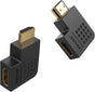 BENFEI HDMI Male to Female Right Angle 90 Degree Adapter V28-ELEBEN338BK2P