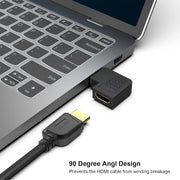 BENFEI HDMI Male to Female Right Angle 90 Degree Adapter V28-ELEBEN338BK2P