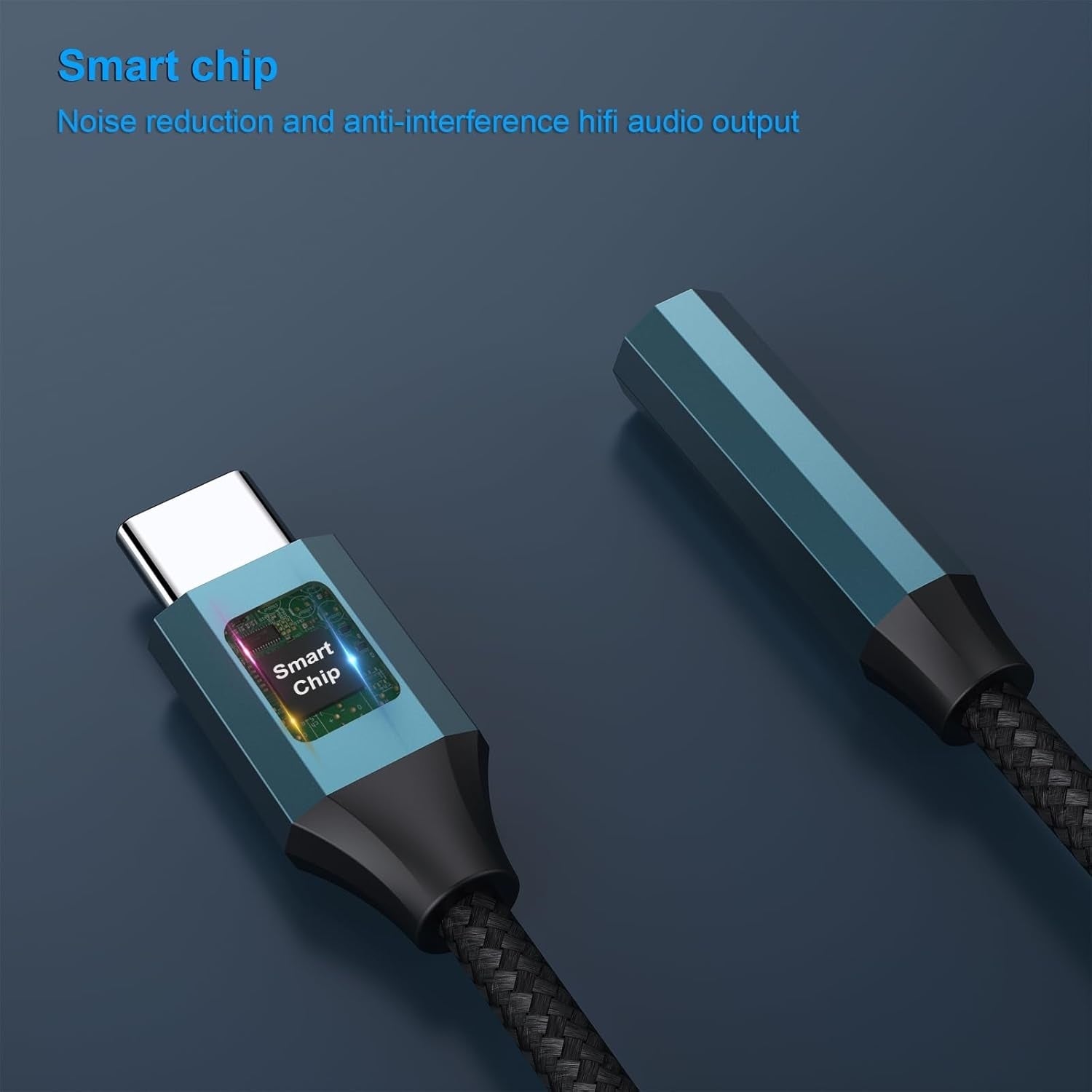 BENFEI USB-C to 3.5mm Audio Jack Adapter V28-ELEBEN349BL