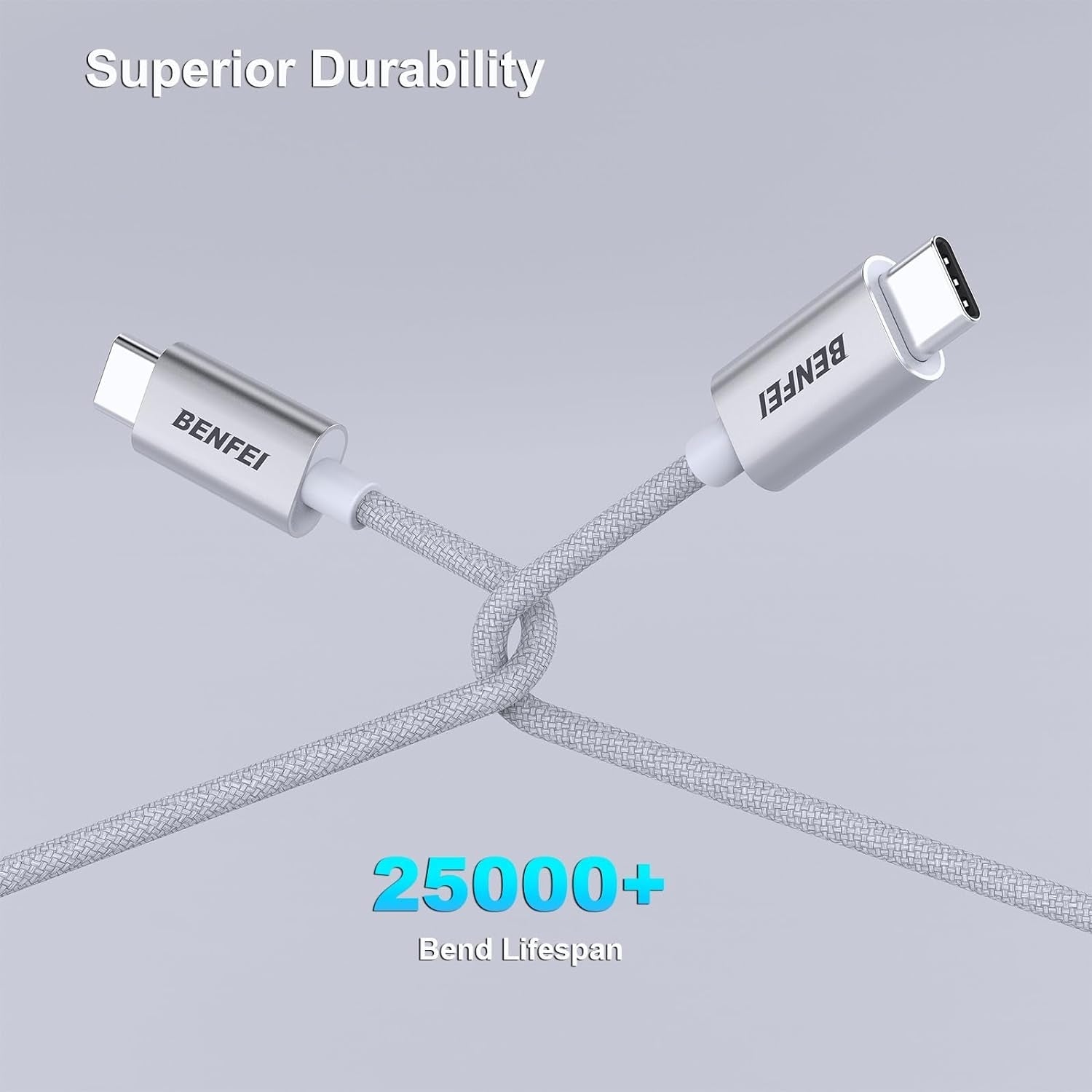 BENFEI 100W USB C to C Fast Charging Cable 1M V28-ELEBEN351SL