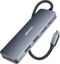 BENFEI USB C Hub 5-in-1 with 4K HDMI(Certified) Aluminum Case V28-ELEBEN360GY