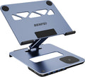 BENFEI 000366GY Laptop Stand with USB C Hub, Multi Function With USB and KVM Switch and 15W Wireless Charger V28-ELEBEN366GY