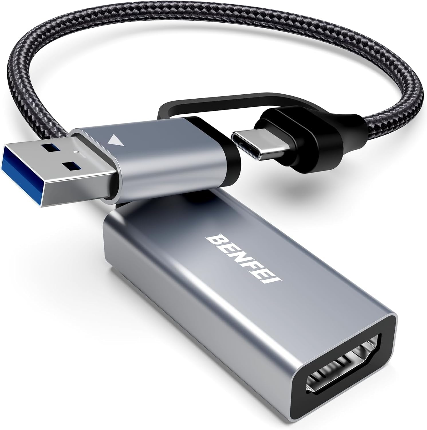 BENFEI Video/Audio Capture Card Supporting Full HD 1080P V28-ELEBEN368GY