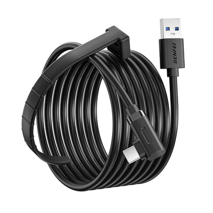 BENFEI 375BK-5M Link Cable 16 FT USB 3.0 to USB C Cable for VR Headset 5M V28-ELEBEN375BK5M