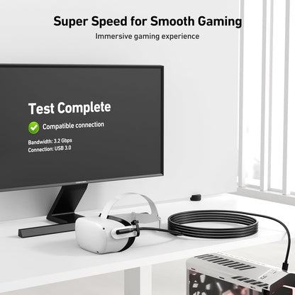 BENFEI 375BK-5M Link Cable 16 FT USB 3.0 to USB C Cable for VR Headset 5M V28-ELEBEN375BK5M
