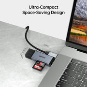 BENFEI SD Card Reader, USB C to SD Micro SD Card Memory Card Adapter V28-ELEBEN381GY