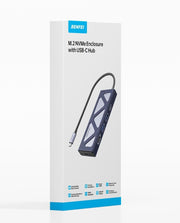 BENFEI 000389GY M.2 NVMe Enclosure with USB-C Hub V28-ELEBEN389GY