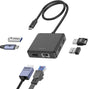BENFEI 399BK 6-in-1 USB-C HUB to HDMI(8K)+USB3.2(10Gbps)+USB2.0x2+PD100W+RJ45 Black V28-ELEBEN399BK