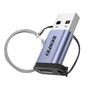 BENFEI 407GY USB Type-A to USB-C Adapter Male to Female Supporting 5V 3A Charging and 10Gbps Data Transmit V28-ELEBEN407GY