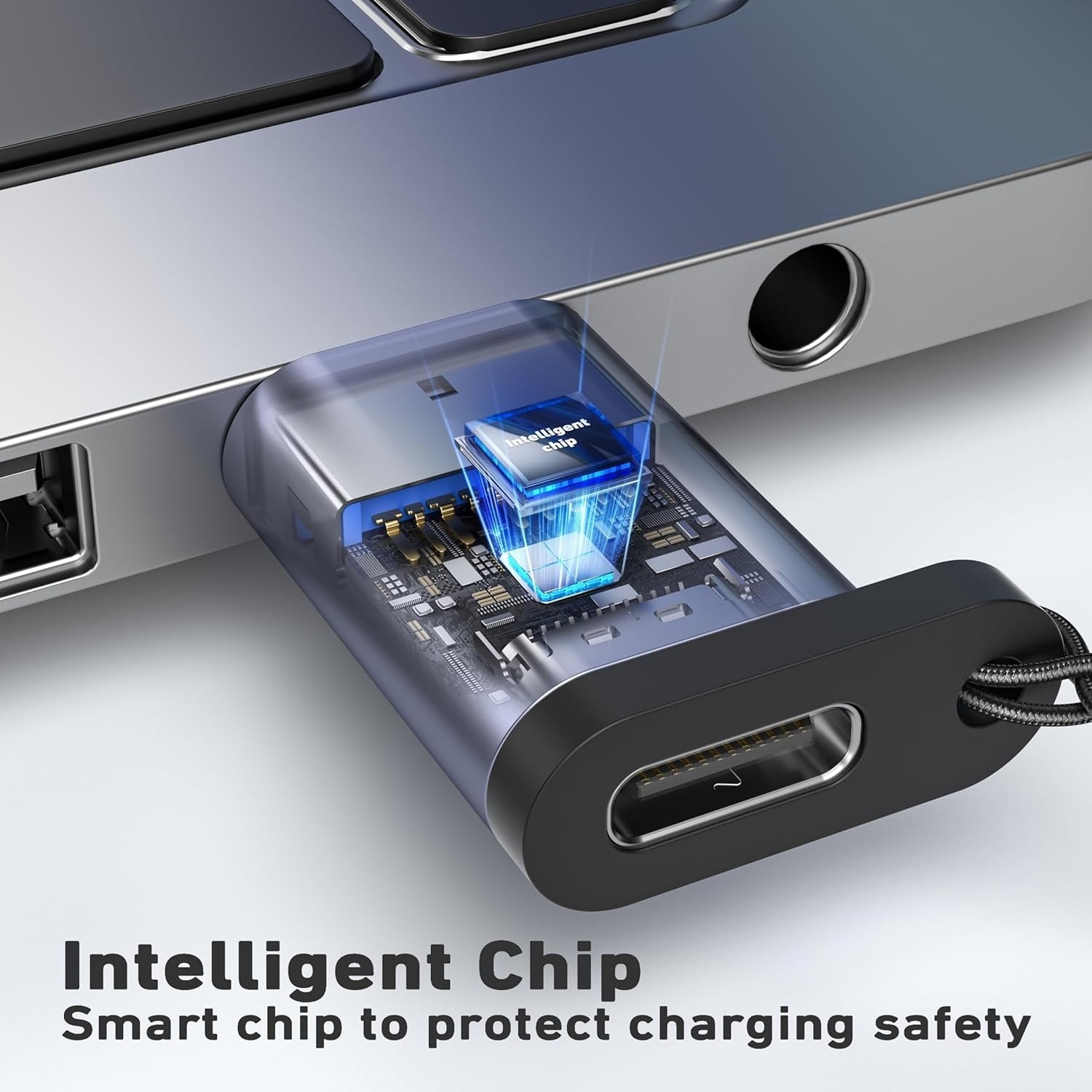 BENFEI 407GY 2-Pack USB Type-A to USB-C Adapter Male to Female Supporting 5V 3A Charging and 10Gbps Data V28-ELEBEN407GY2P