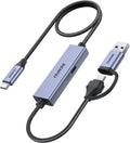 BENFEI 408GY USB-C to USB-C+A + PD (100W) Video/Audio Capture Card Supporting Full HD 1080P 60FPS for V28-ELEBEN408GY
