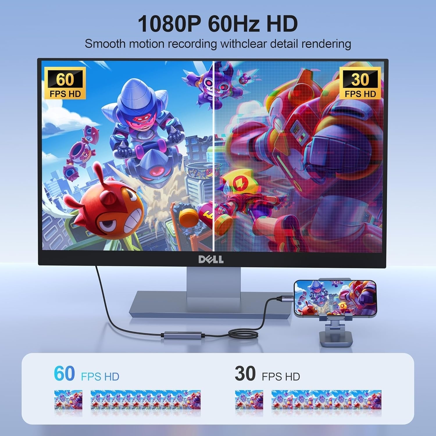 BENFEI 408GY USB-C to USB-C+A + PD (100W) Video/Audio Capture Card Supporting Full HD 1080P 60FPS for V28-ELEBEN408GY