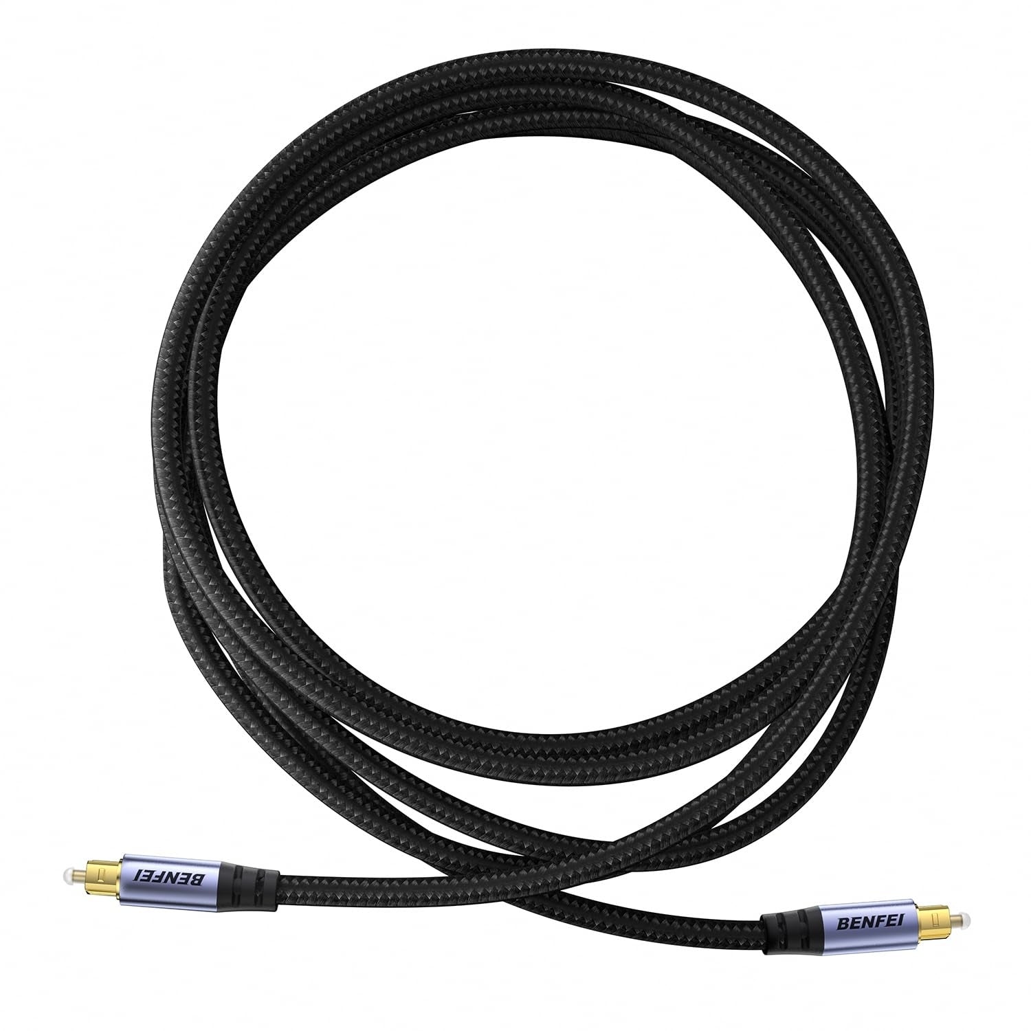 BENFEI 411GY Toslink Optical Audio cable 2M V28-ELEBEN411GY