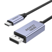 BENFEI 412GY Bidirectional USB-C to DisplayPort V1.4 (Support Thunderbolt 4, 8K@60Hz ) Cable 1.8M V28-ELEBEN412GY