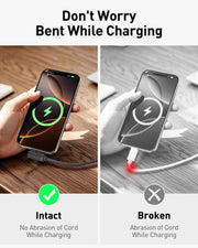 BENFEI 428BK-2M USB C to Right Angle USB C Cable , 90-dgree Angled USB 2.0 Type C Charger Cable, 3A Fast V28-ELEBEN428BK2M