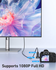 BENFEI 434BK Micro HDMI + Mini HDMI male to HDMI female Adapter V28-ELEBEN434BK