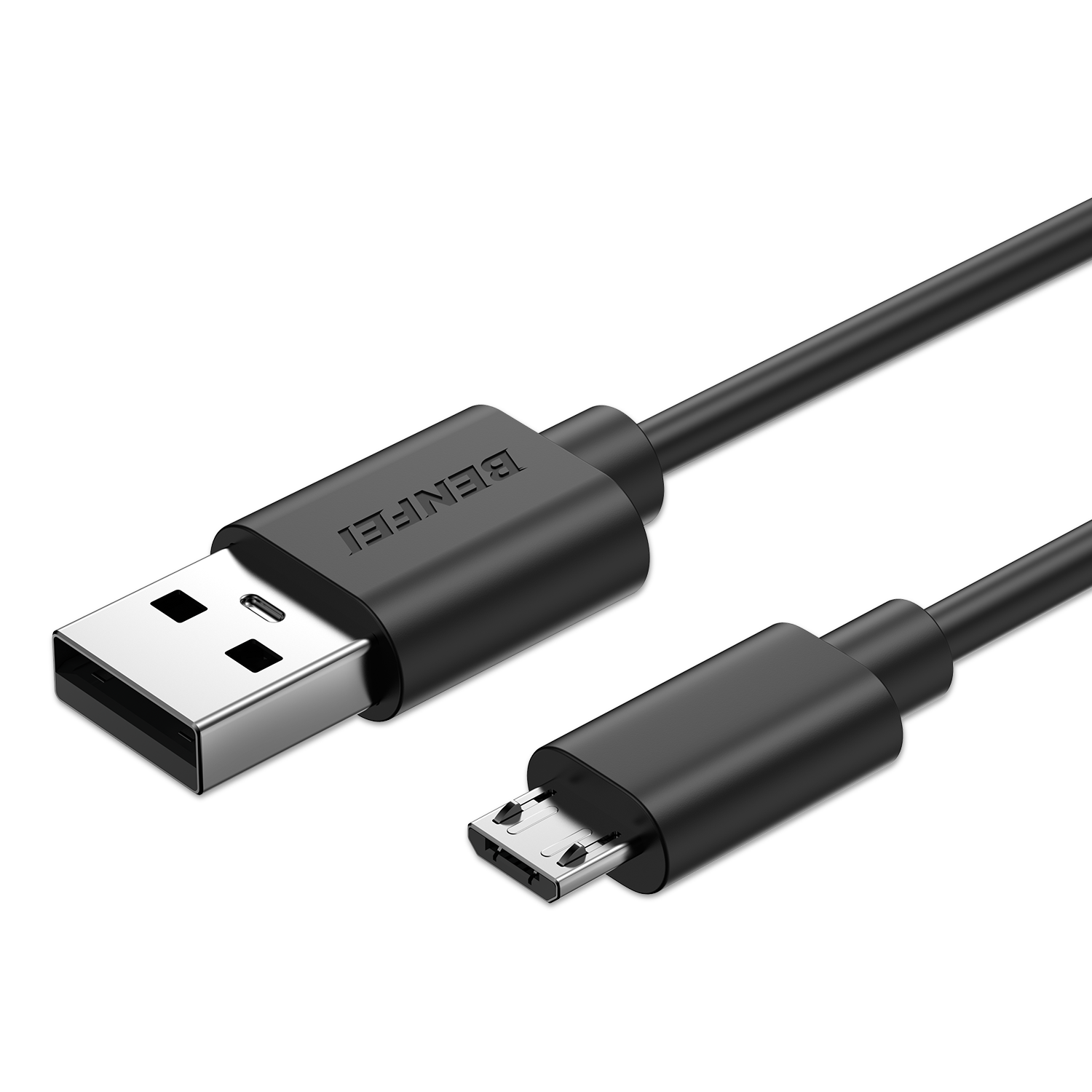 BENFEI 436BK-2M USB 2.0 Male to Micro USB Data Cable 2M V28-ELEBEN436BK2M