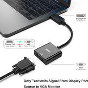 BENFEI DisplayPort to VGA,Gold-Plated Uni-directional Adapter V28-ELEBEN99BK