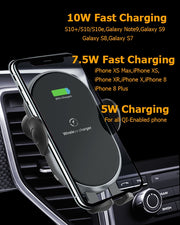 C366: Automatic Clamping Wireless Car Charger,with backlight V28-ELECARC366