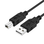 Choetech AB0060-1M USB A to B Printer 1meter Cable Black V28-ELECHOAB00601M