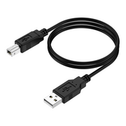 Choetech AB0060-1M USB A to B Printer 1meter Cable Black V28-ELECHOAB00601M