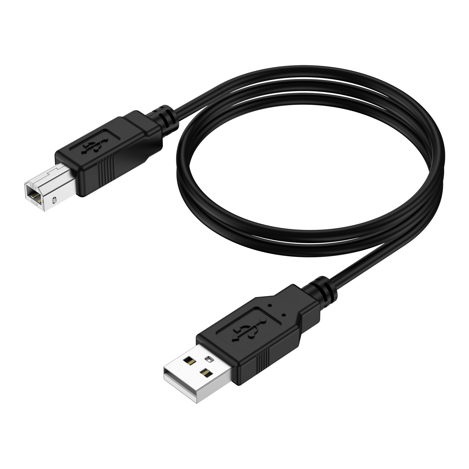 Choetech AB0060-3M USB A to B Printer 3meter Cable Black V28-ELECHOAB00603M