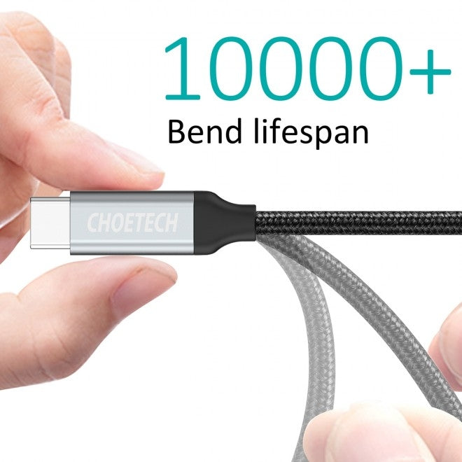 CHOETECH AC0007 USB 3.0 Type-A to Type-C Cable 1M V28-ELECHOAC0007
