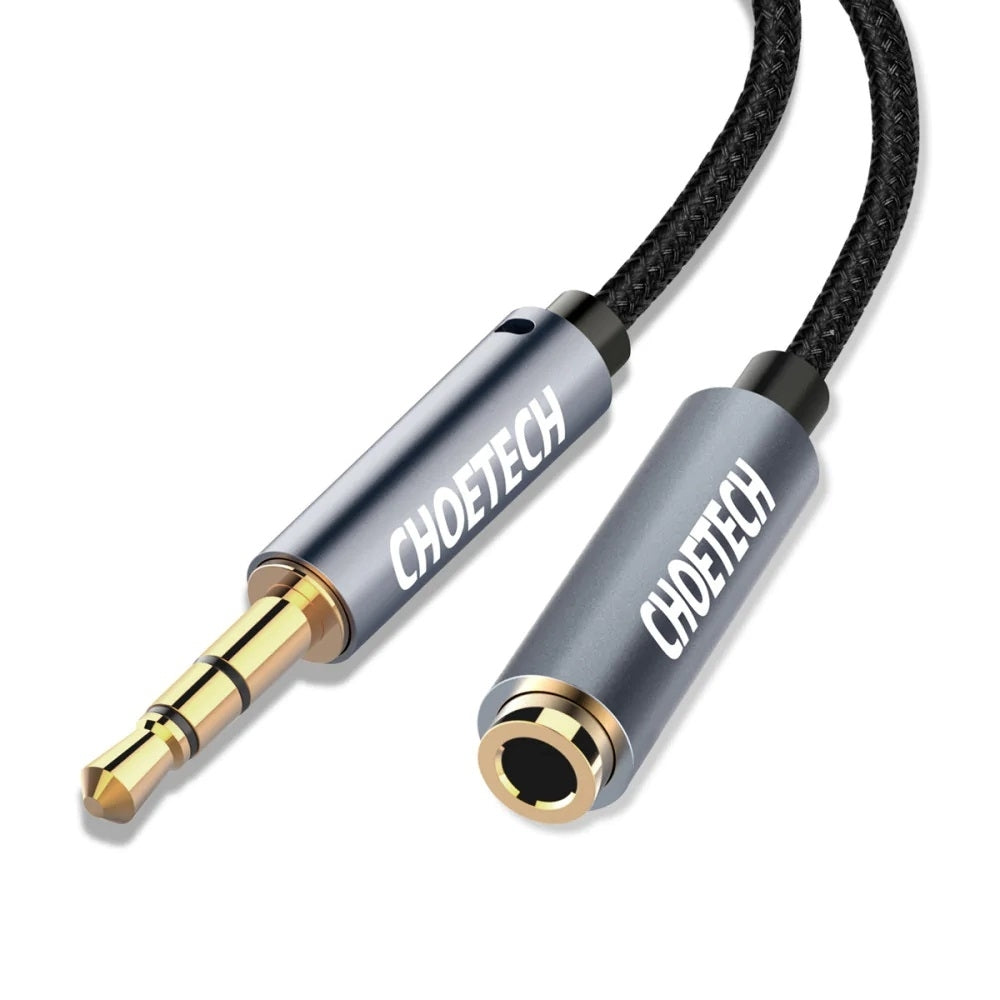 CHOETECH AUX001 3.5mm Stereo Audio Extension Cable 2M V28-ELECHOAUX001