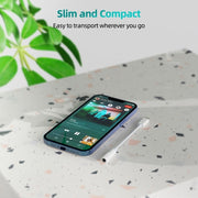 CHOETECH AUX005 iPhone 8-pin to 3.5mm Headphone Adapter V28-ELECHOAUX005