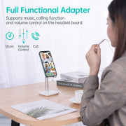 CHOETECH AUX005 iPhone 8-pin to 3.5mm Headphone Adapter V28-ELECHOAUX005