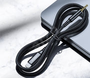 CHOETECH AUX009 8-pin iPhone To 3.5mm Audio Cable 2M V28-ELECHOAUX009