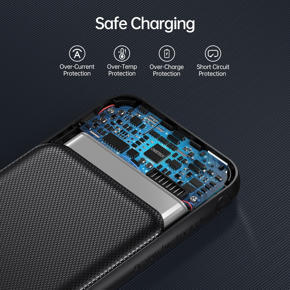 CHOETECH B627 10000mAh PD18W Power Bank V28-ELECHOB627
