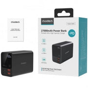 CHOETECH B635 Dual PD 100W 27000 mAh Power Bank V28-ELECHOB635