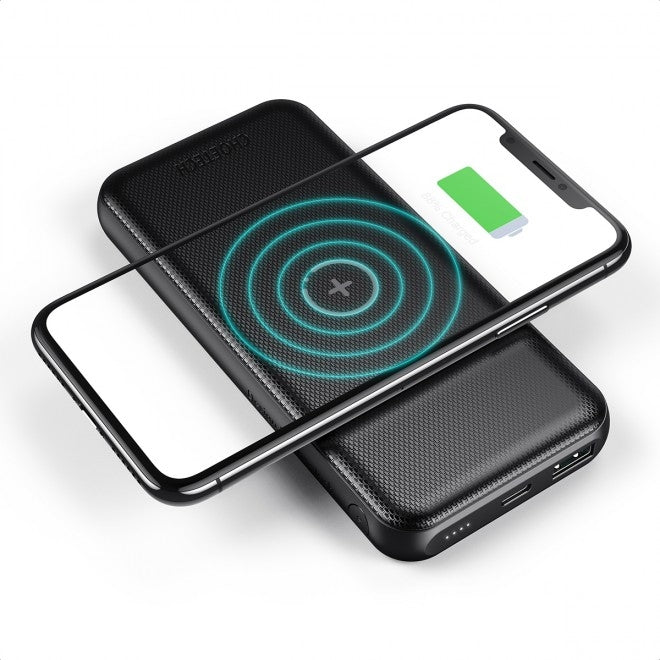 Choetech B650-CC Power Bank 10000mAh with Wireles Power Bank (Black) V28-ELECHOB650CC