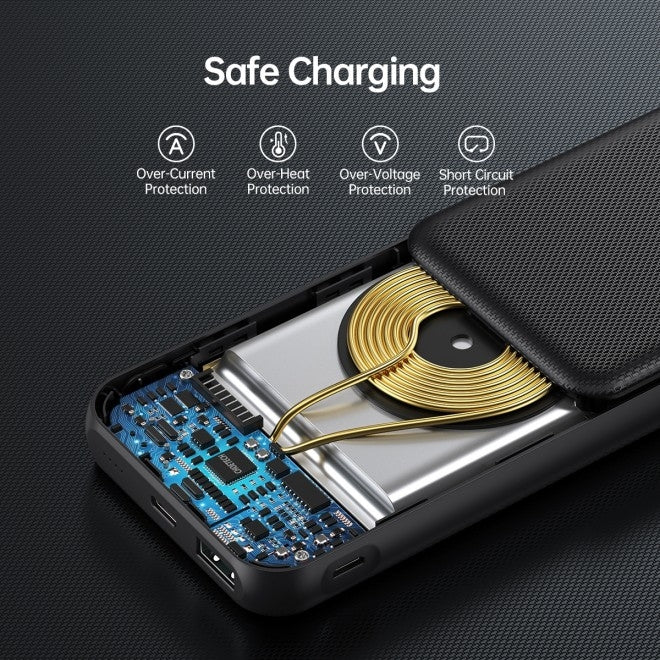 Choetech B650-CC Power Bank 10000mAh with Wireles Power Bank (Black) V28-ELECHOB650CC