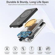 CHOETECH B655-SL 5000mAh Magnetic Wireless Power Bank 10W (Silver) V28-ELECHOB655SL