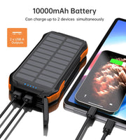 CHOETECH B658 10000mAh Solar Power Bank V28-ELECHOB658