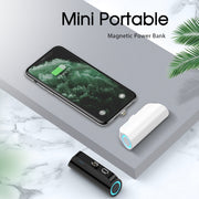 CHOETECH B660-BK 3000mAh Mini Power Bank with 3 Magnetic Connectors (Black) V28-ELECHOB660BK