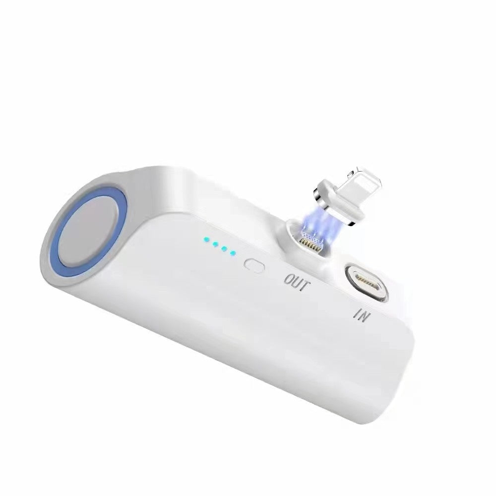 CHOETECH B660-WH 3000mAh Mini Power Bank with 3 Magnetic Connectors (White) V28-ELECHOB660WH